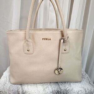 Off white Furla Top Handle Bag Large Tote shoulder bag women's